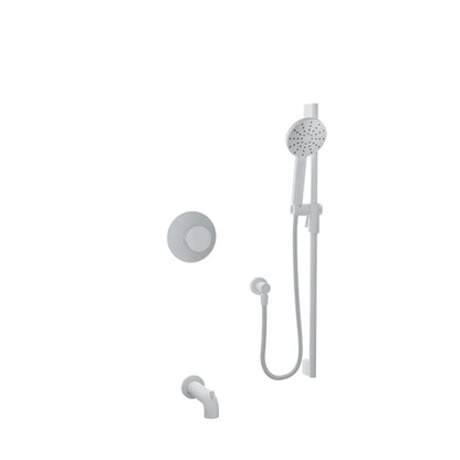 Baril Complete pressure balanced shower kit without handle