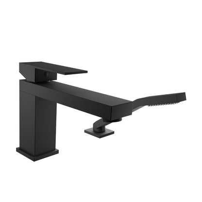 Baril 2-piece tub filler with hand shower