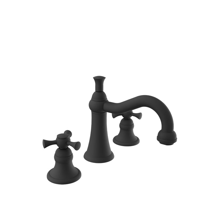 Baril 8" c/c lavatory faucet, drain included