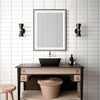 KALIA EFFECTLED-illuminated bathroom mirror - 30" x 38"