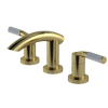 Rubinet Widespread Lav. Set. (less drain) Natural Brass