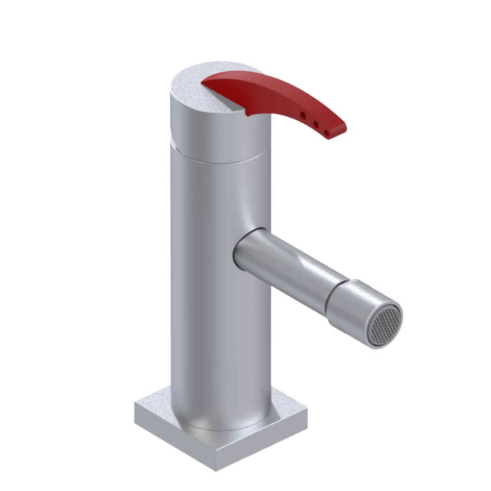 Rubinet Single Control Bidet Fitting (less drain) Satin Chrome