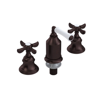 Rubinet Bidet Fitting with Spray, Diverter, and Vacum Breaker (Less Drain) Tuscan Brass