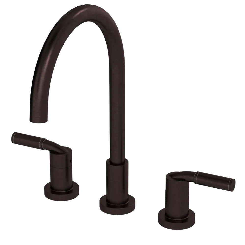 Rubinet Widespread Kitchen Set Oil Rubbed Bronze