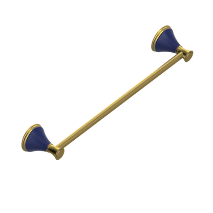 Rubinet Towel Bar 18" Antique Brass Matt