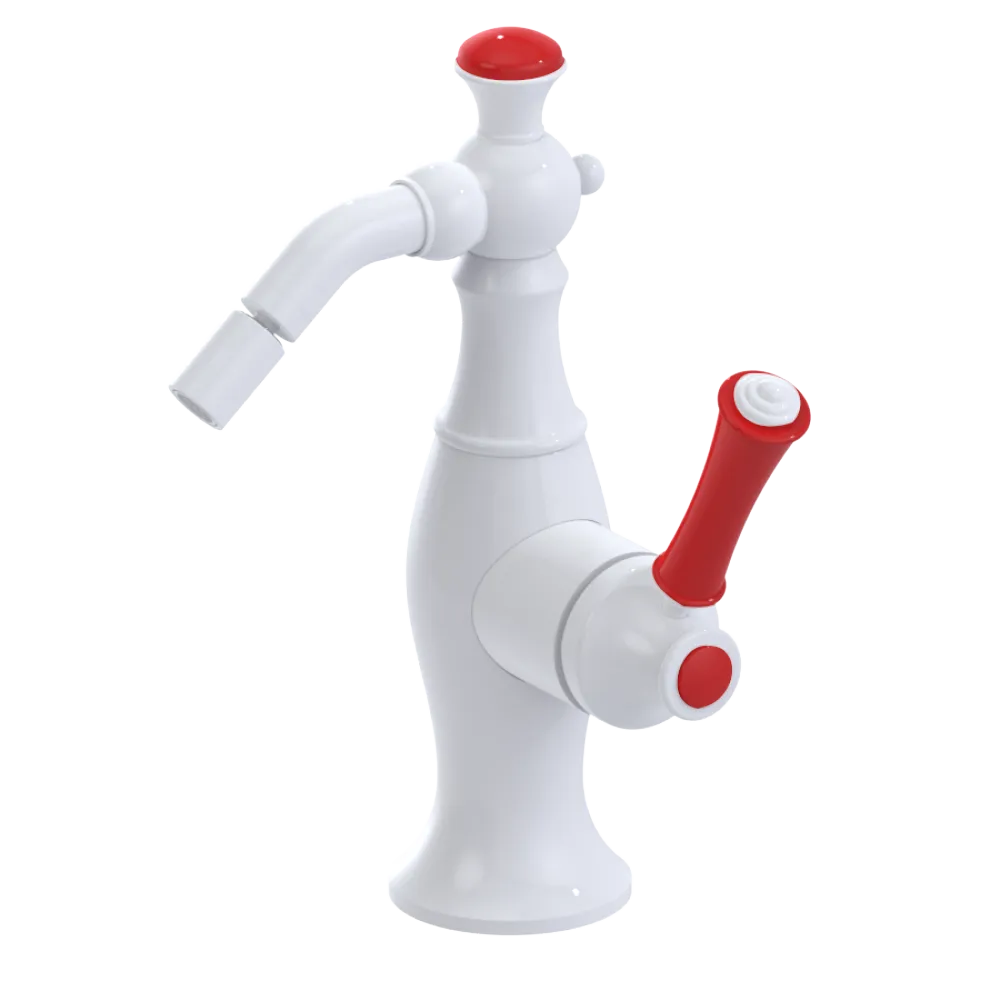 Rubinet Single Control Bidet Fitting (less drain) White