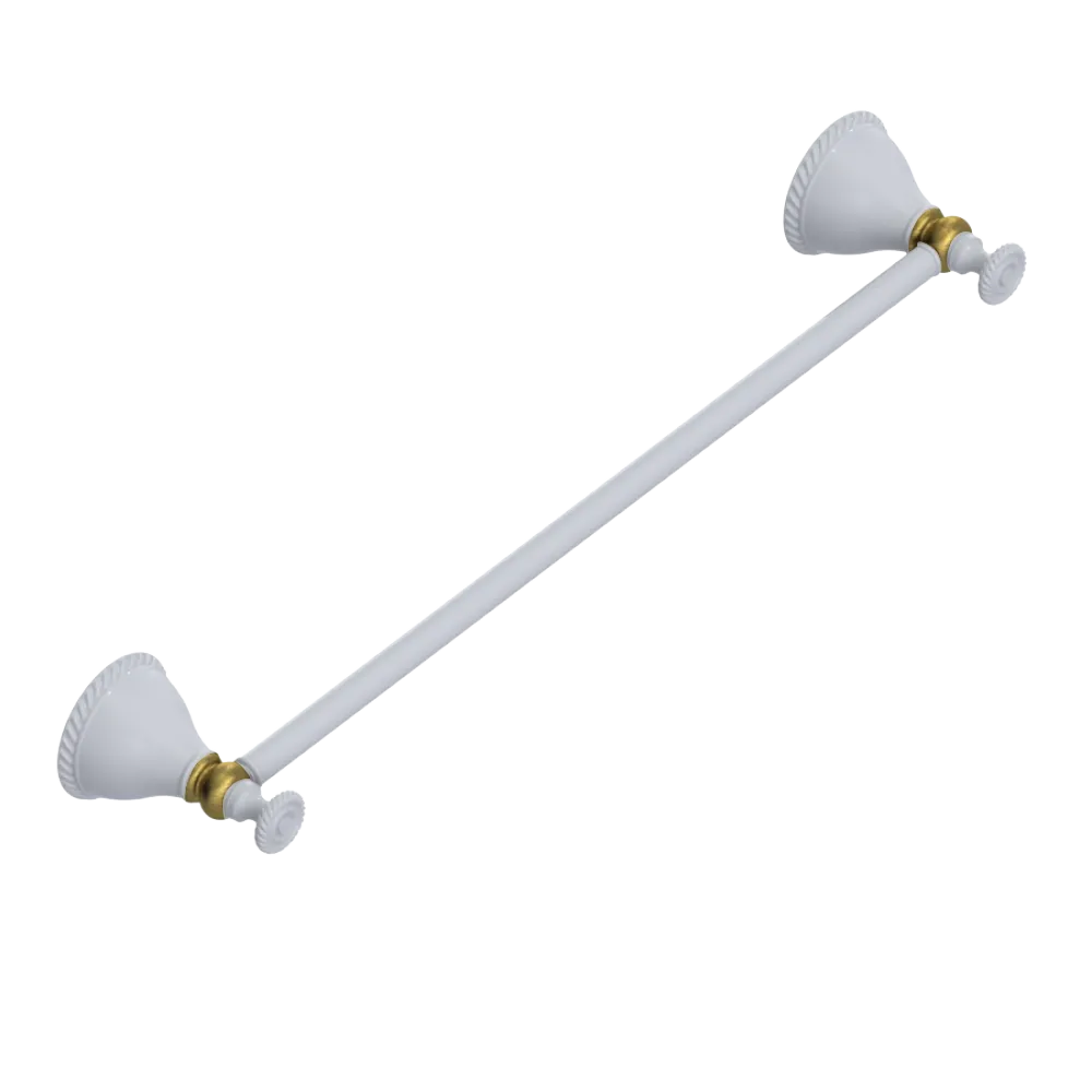 Rubinet Towel Bar 18" White