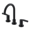 Rubinet Widespread Lav set (less drain) Matt Black