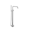 Baril Floor-mounted tub filler with hand shower (without handle)
