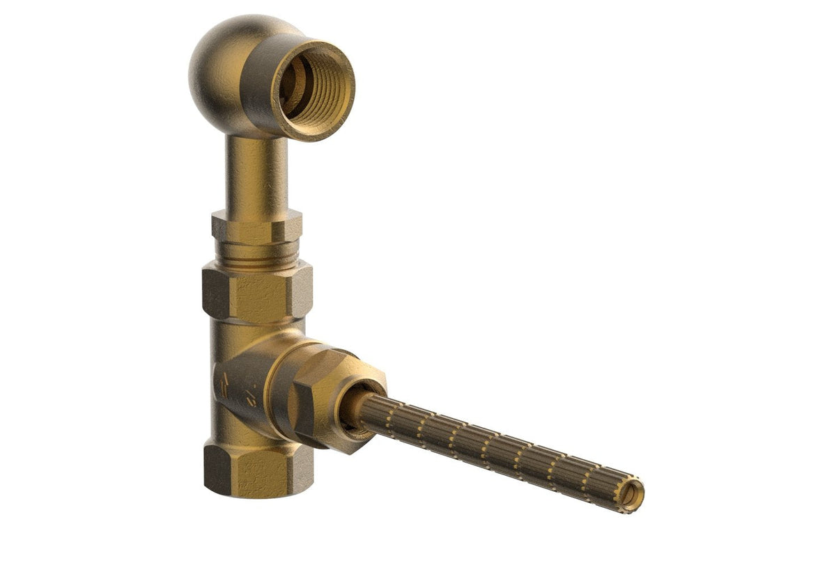 1/2" Volume Control Valve for Wall Bidet Cold Only 1-125