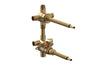 1/2" Thermostatic Valve with 3 Way SHARED Diverter 1-133