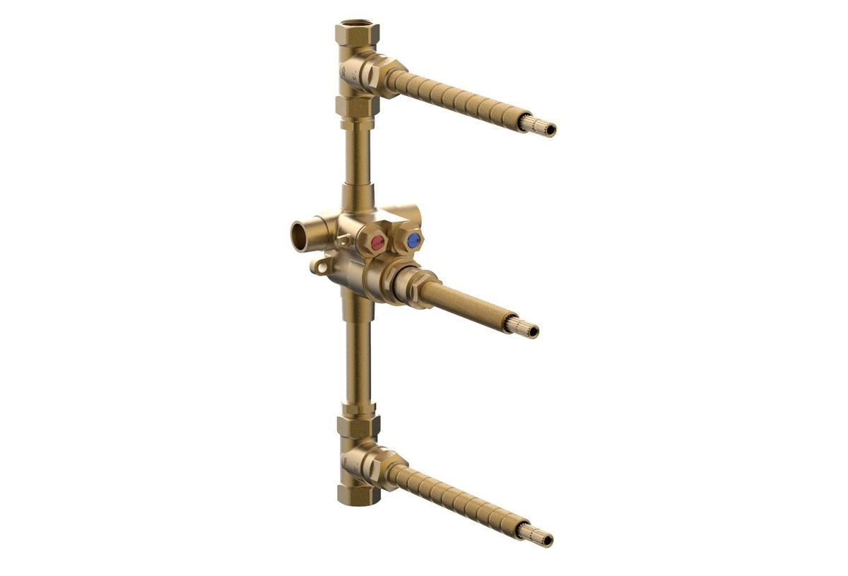 1/2" Thermostatic Valve with Two Volume Controls 1-138