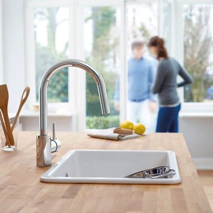 CONCETTO Single-Handle Pull Down Kitchen Faucet Dual Spray 5.7 L/mi