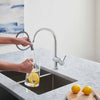 Grohe Minta Single-Handle Pull Down Kitchen Faucet Dual Spray 1.75 Gpm - Golzar Home