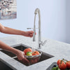 K7 Single-Handle Semi-Pro Dual Spray Kitchen Faucet 6.6 L/Min - Golzar Home