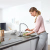 Grohe Blue Single-Handle Pull-Out Kitchen Faucet With Chilled And Sparkling Water 1.75 Gpm - Golzar Home