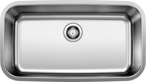 Blanco Stellar U Super Single Stainless Steel Kitchen Sink
