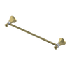 Rubinet Towel Bar 18" Natural Brass