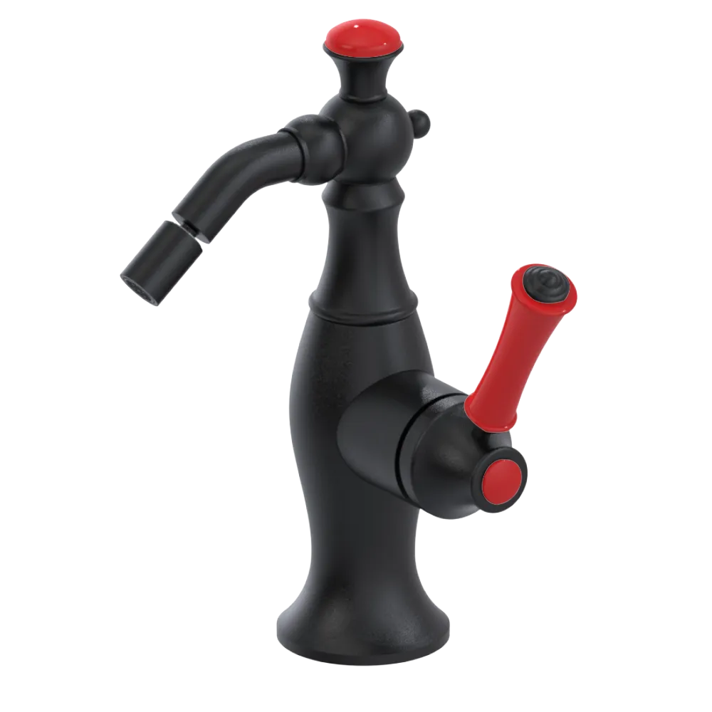Rubinet Single Control Bidet Fitting (less drain) Matt Black