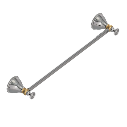 Rubinet Towel Bar 18" Polished Nickel