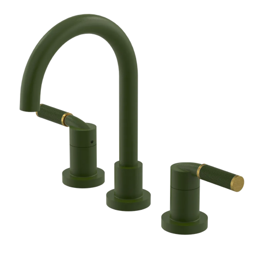 Rubinet Widespread Lav. Set. (less drain) Green Envy