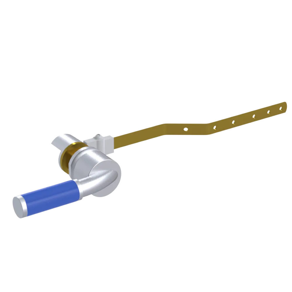 Rubinet Trip Levers Satin Chrome