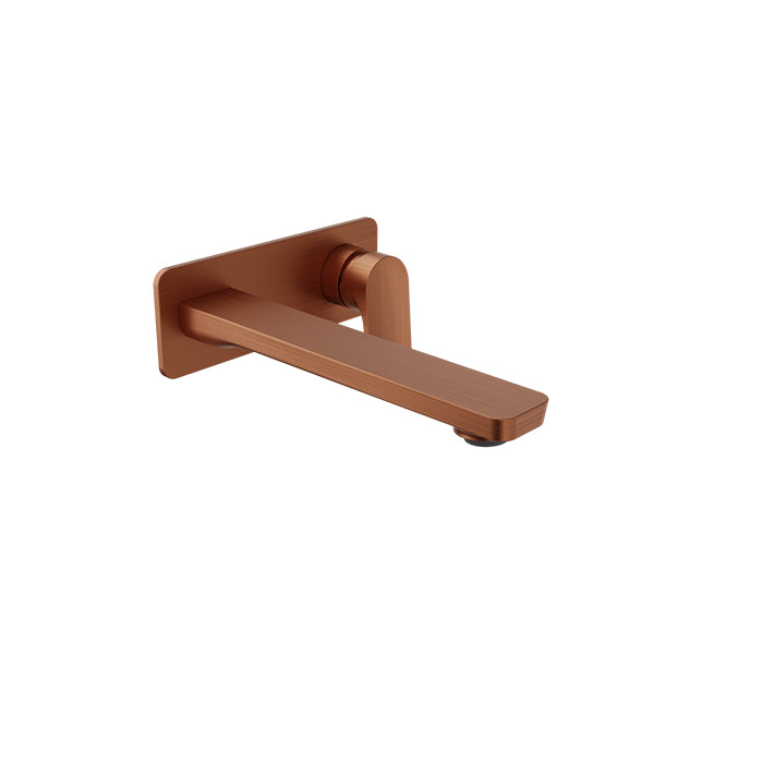 Baril Single lever wall-mounted lavatory faucet, drain not included