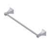 Rubinet Towel Bar 18" Satin Chrome