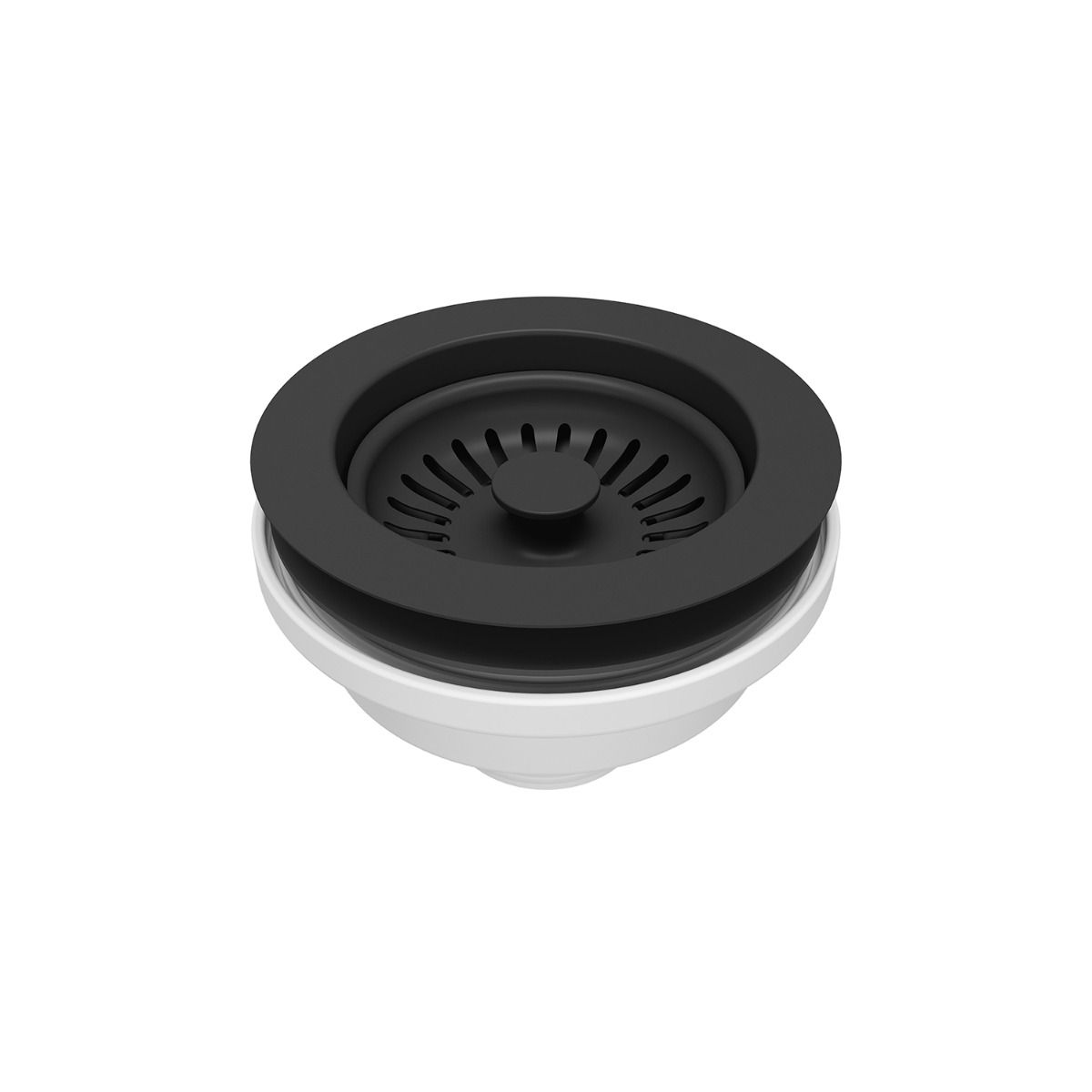 Kalia Strainer for kitchen sinks - Onyx black – 107411-320