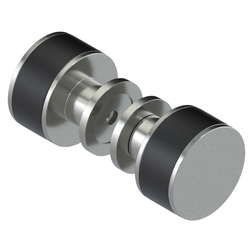 Rubinet Shower Door Knob (set) Satin Nickel
