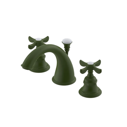 Rubinet Widespread Lav. Set. (less drain) Green Envy