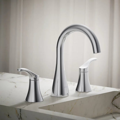 Simplice® Widespread bathroom sink faucet, 0.5 gpm