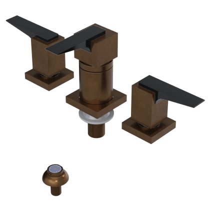 Rubinet Bidet Fitting with Spray, Diverter, and Vacuum Breaker (less drain) Oil Rubbed Bronze