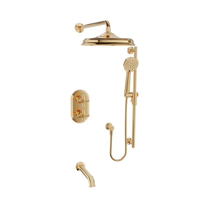 Baril Complete thermostatic pressure balanced shower kit