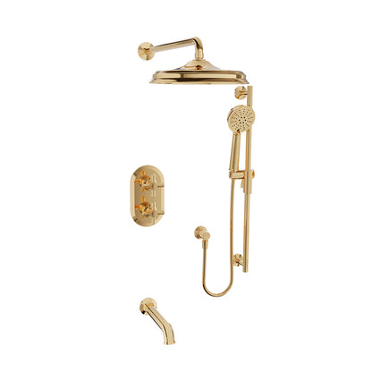 Baril Complete thermostatic pressure balanced shower kit