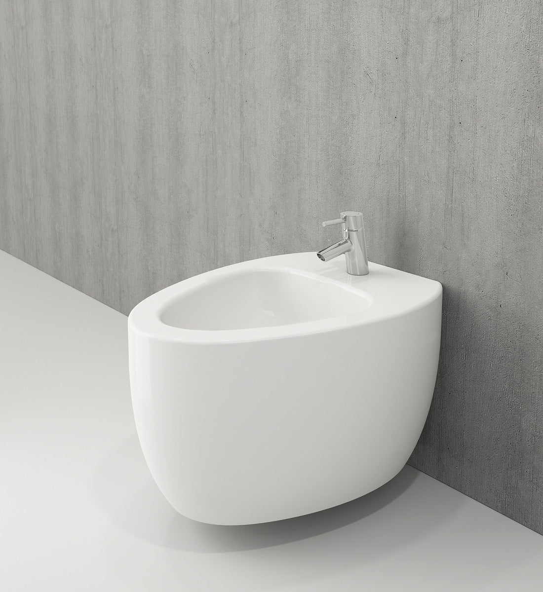 Bocchi Milano Wall-mounted Bidet Set with Geberit Carrier