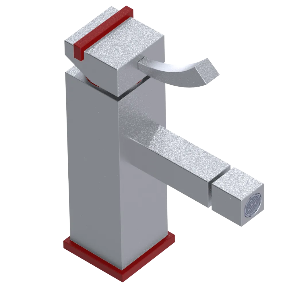 Rubinet Single Control Bidet Fitting (less drain) Satin Chrome