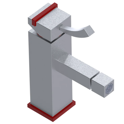 Rubinet Single Control Bidet Fitting (less drain) Satin Chrome