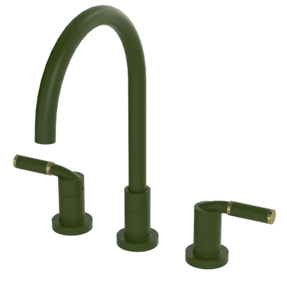 Rubinet Widespread Kitchen Set Green Envy