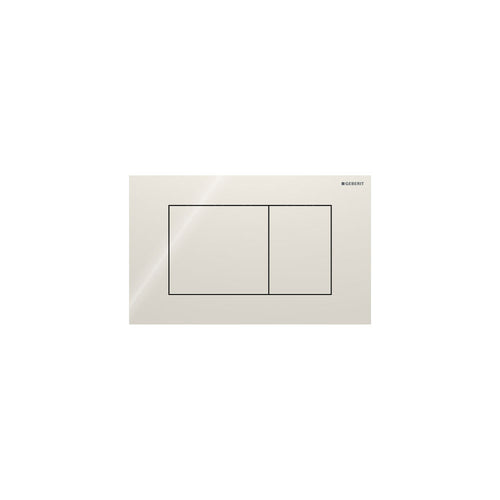 Geberit SIGMA40 SQUARE CLEAR LINES