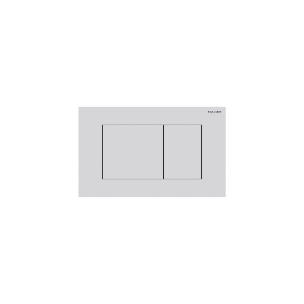 Geberit SIGMA40 SQUARE CLEAR LINES