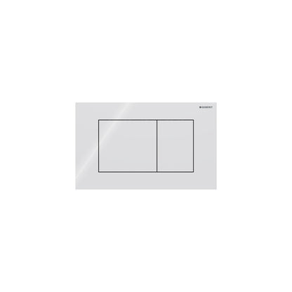 Geberit SIGMA40 SQUARE CLEAR LINES