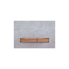 Geberit SIGMA50 SQUARE Zinc frame in PVD red gold color