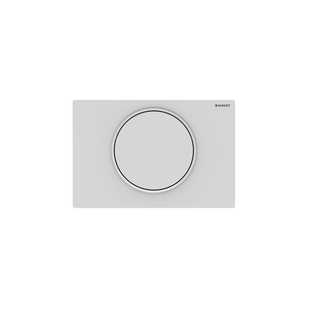 Geberit Sigma10 round Stop-and-go or touchless flush