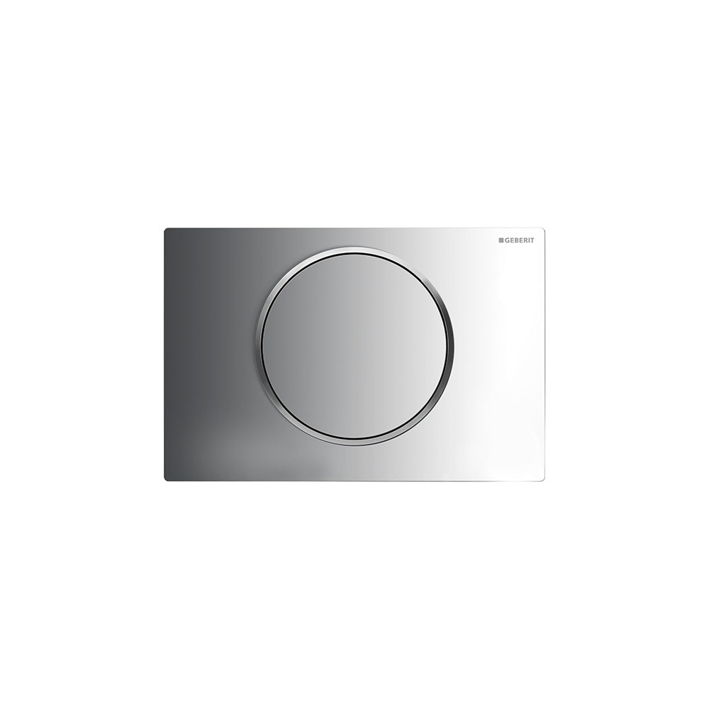 Geberit Sigma10 round Stop-and-go or touchless flush