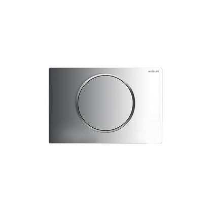 Geberit Sigma10 round Stop-and-go or touchless flush