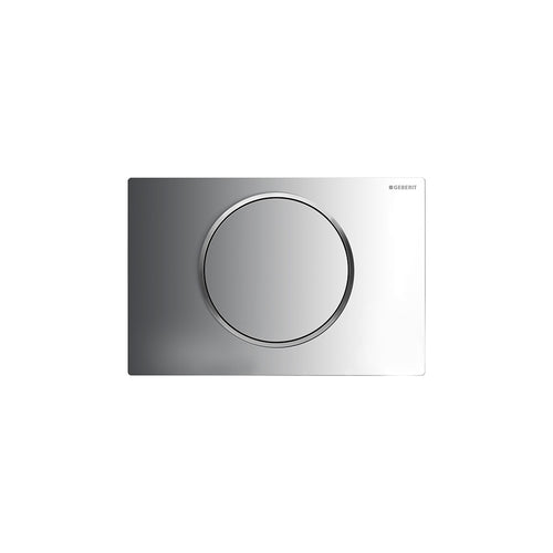 Geberit Sigma10 round Stop-and-go or touchless flush