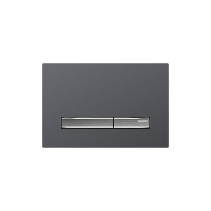 Geberit SIGMA50 SQUARE Zinc frame in chrome