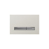 Geberit SIGMA50 SQUARE Zinc frame in chrome