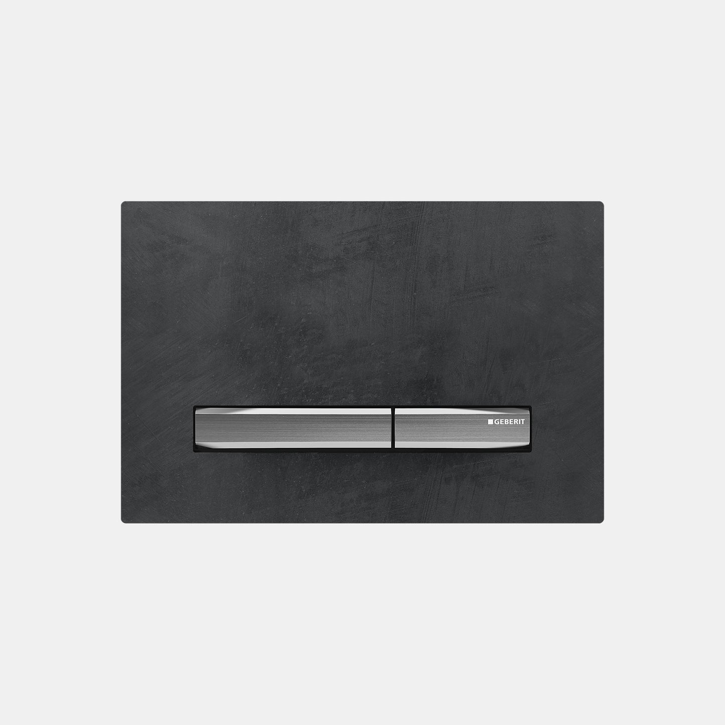 Geberit SIGMA50 SQUARE Zinc frame in chrome